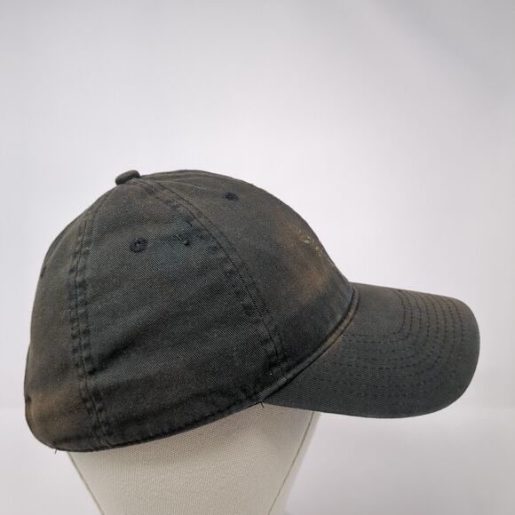Chicago Slideback Hat Black One Size Adjustable Embroidered 6 Panel - Picture 4 of 8